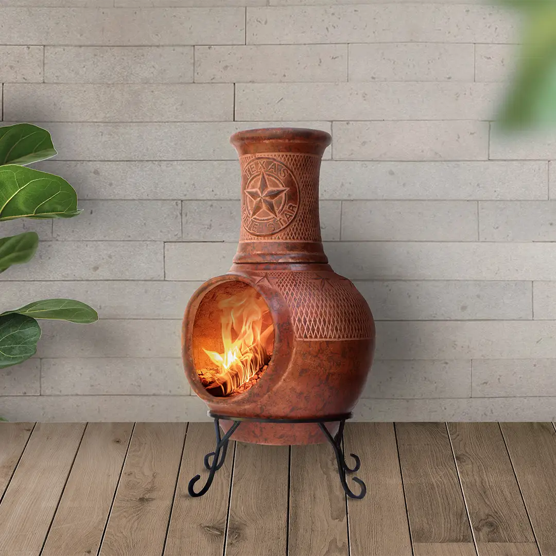 Best Life Patio | Texas Star Chiminea