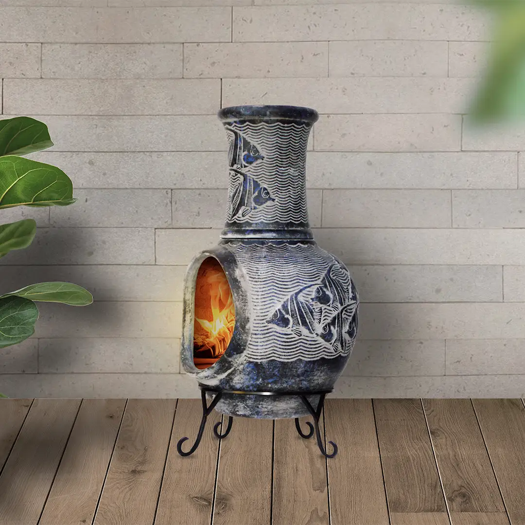 Best Life Patio | Angel Fish Chiminea