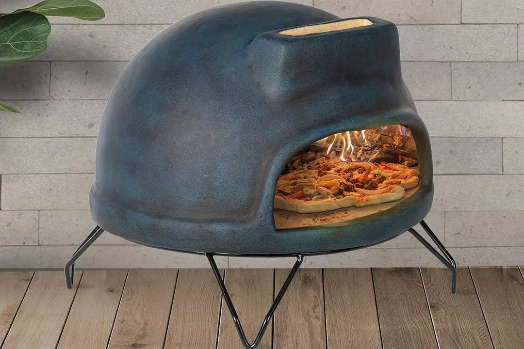 Best Life Patio | Glacier Blue Pizza Oven