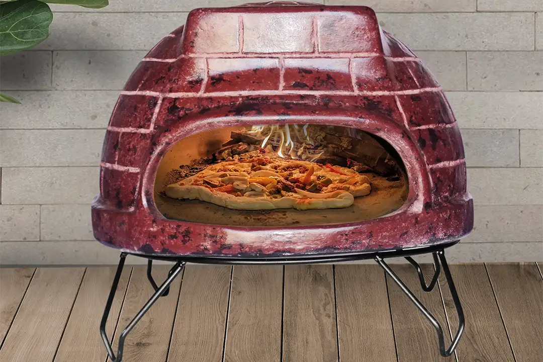 Pizza Oven | Weathered Brick | Wood Burning | Best Life Patio