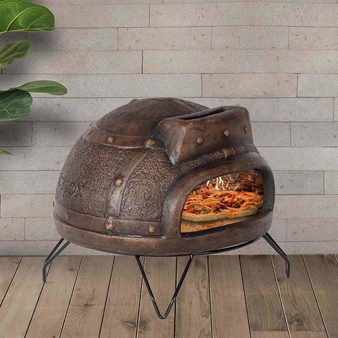 Best Life Patio | Medieval Bronze Pizza Oven